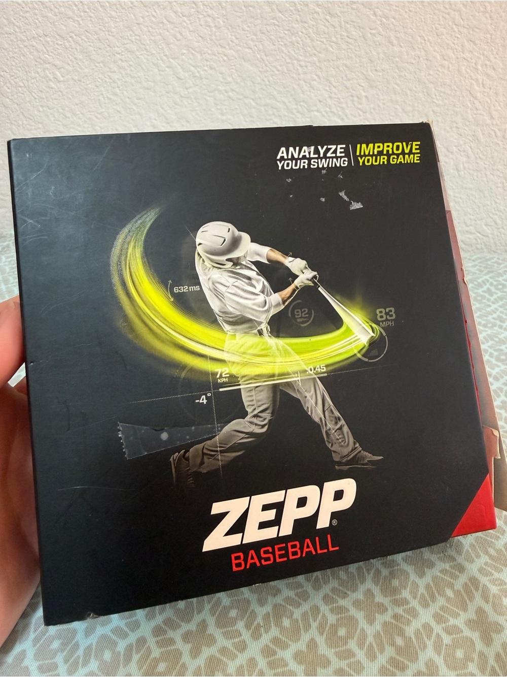 Zepp Baseball 3D sensor wireless Swing Analyzer In Original Box